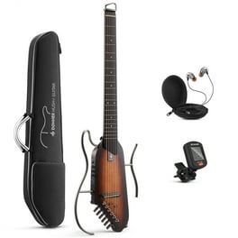 Idyllwild by Monoprice Full-Size 4/4 Spruce Top Classical Nylon String Guitar with Accessories and Gig Bag