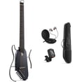 thumbnail image 1 of Donner HUSH-I Guitar For Travel - Portable Ultra-Light and Quiet Performance Headless Acoustic-Electric Guitar, Maple Body with Removable Frames, Gig Bag, and Accessories, 1 of 5