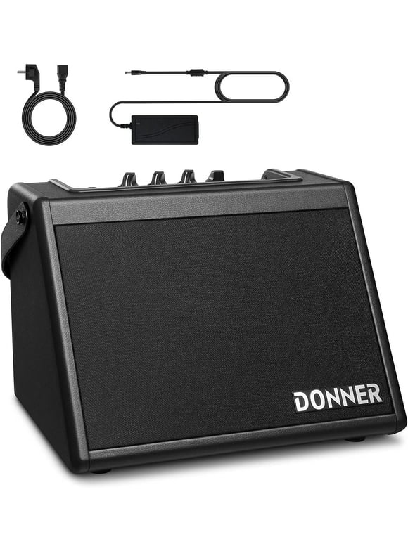 Donner Mini Electric Drum Amp 20W Portable Bluetooth Keyboard Amplifier for Home Practice DDA-20