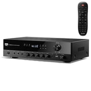 Donner Stereo Receivers, 5 Channel Audio Amplifier with Bluetooth 5.3, USB, FM, 2 Mic-in, Echo, RCA
