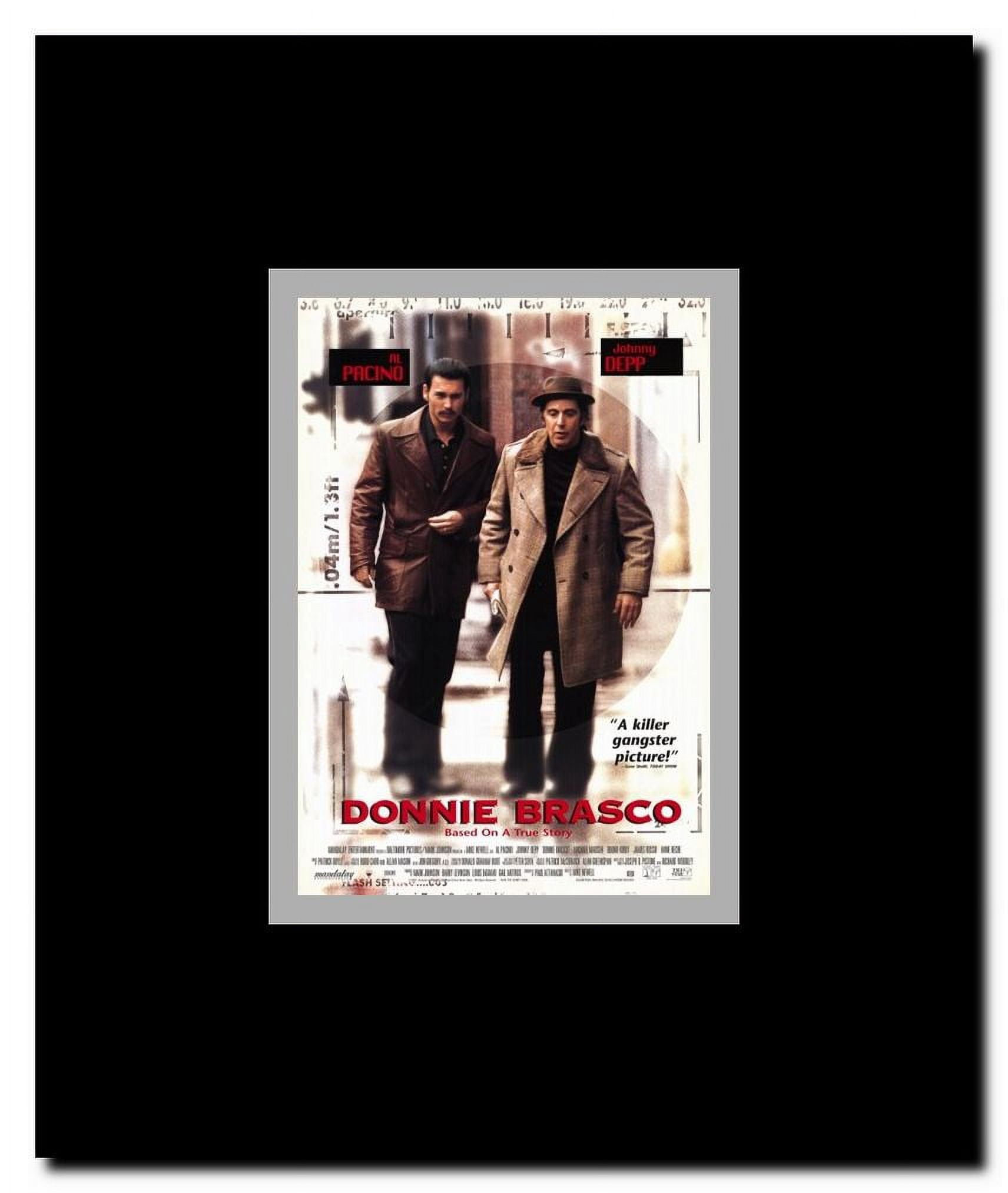 Donnie Brasco Framed Movie Poster