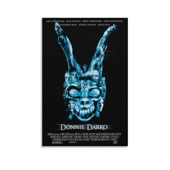 Donnie Darko 2001 Vintage Horror Movie Posters Canvas Art And Wall Art Picture Print Modern Family Bedroom Decor Posters
