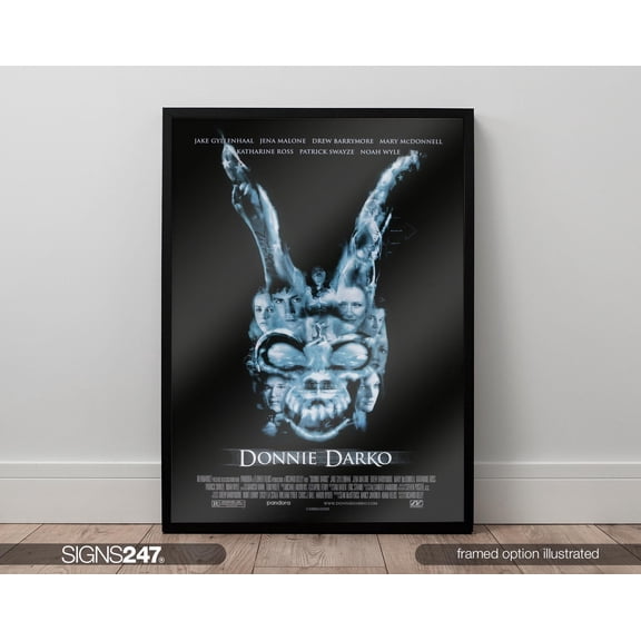 Donnie Darko Poster | Movie Poster | 2001 | Movie Prints For Cinema Rooms | Wall Art | Home Decor | A0 A1 A2 A3 A4 A5