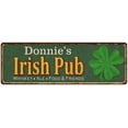 thumbnail image 1 of Donnie's Irish Pub Metal Sign Bar Man Cave 8x24 108240010269, 1 of 1
