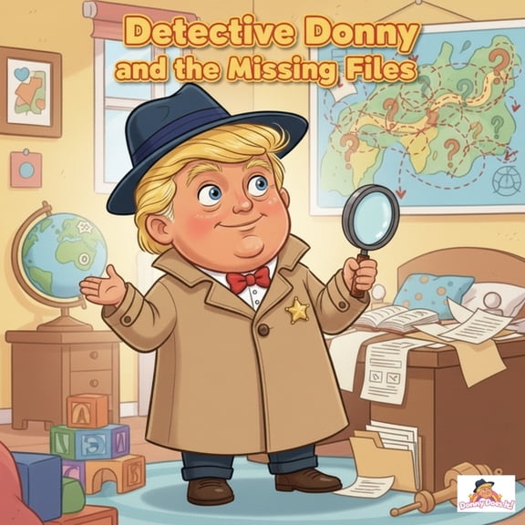 Donny Does It! Detective Donny and the Missing Files: A "Donny Does It!" Adventure, (Paperback)