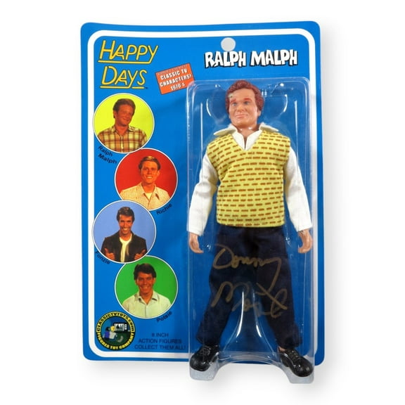 Donny Most Signed Autographed Action Figure Happy Days Ralph Malph BAS BP13928
