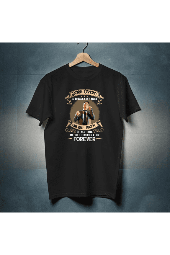 Donny Osmond Most Favorite Singer Music Legend Pop Teen Idol Fan Comfort Color T-Shirt Unisex, up to 4XL