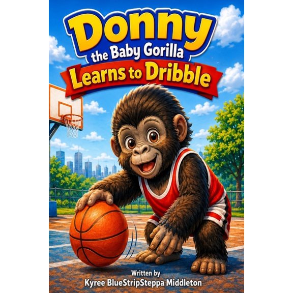 Donny the Baby Gorilla Learns to Dribble, (Paperback)