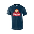 thumbnail image 1 of Donnys Now Thats Better Logo Parody American Flag Sleeve Mens Short Sleeve T-shirt Graphic Tee-Heather Navy-xxl, 1 of 4