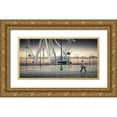 thumbnail image 1 of Donoghue, Adrian 24x14 Gold Ornate Wood Framed with Double Matting Museum Art Print Titled - New Growth Forestry, 1 of 4