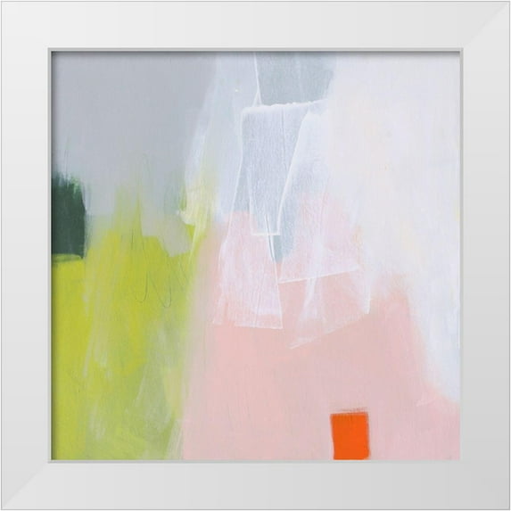 Donoho, Melissa 26x26 White Modern Wood Framed Museum Art Print Titled - Last Dance