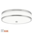 thumbnail image 1 of Design House Donohue LED 15" Dimmable Ceiling Light, Satin Nickel, 1 of 23