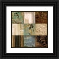 thumbnail image 1 of Donovan, Chris 12x12 Black Ornate Wood Framed with Double Matting Museum Art Print Titled - Right Action II, 1 of 4