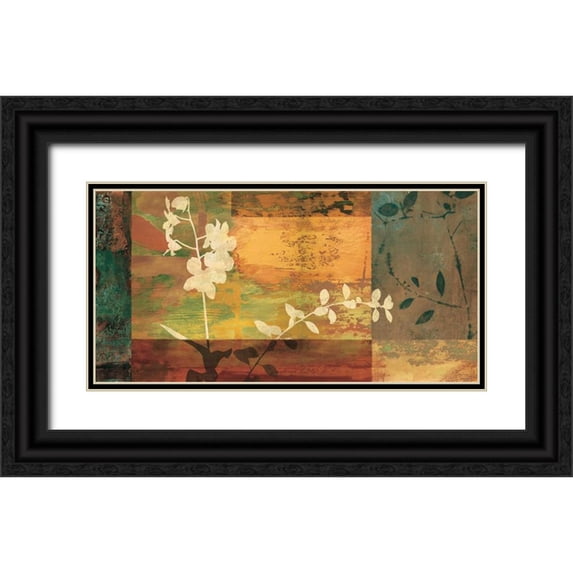 Donovan, Chris 18x11 Black Ornate Wood Framed with Double Matting Museum Art Print Titled - Shambala II