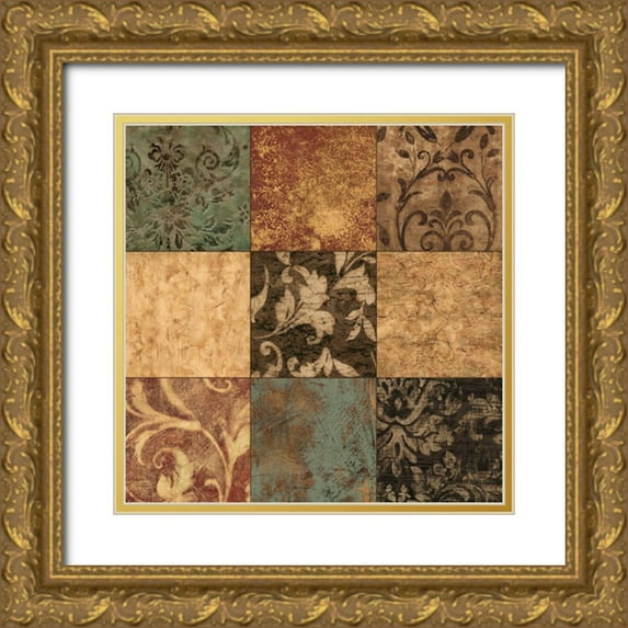 Donovan, Chris 26x26 Gold Ornate Wood Framed with Double Matting Museum Art Print Titled - Luxe I