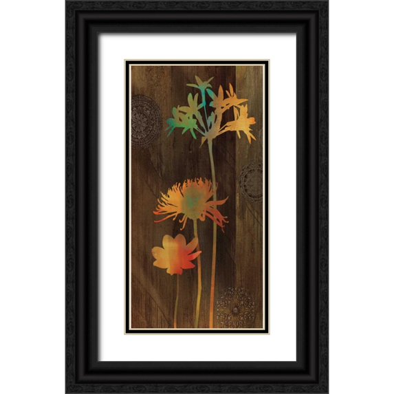 Donovan, Chris 9x14 Black Ornate Wood Framed with Double Matting Museum Art Print Titled - Companions II