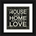 thumbnail image 1 of Donovan, Kelly 12x12 Black Ornate Wood Framed with Double Matting Museum Art Print Titled - House, 1 of 4