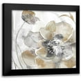 thumbnail image 1 of Donovan, Maria 15x15 Black Modern Framed Museum Art Print Titled - Taupe Spring Poppy, 1 of 5