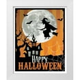 thumbnail image 1 of Donovan, Maria 15x18 White Modern Wood Framed Museum Art Print Titled - Halloween Night, 1 of 4