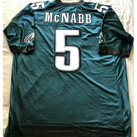 Donovan McNabb Philadelphia Eagles Reebok stitched green jersey NEW