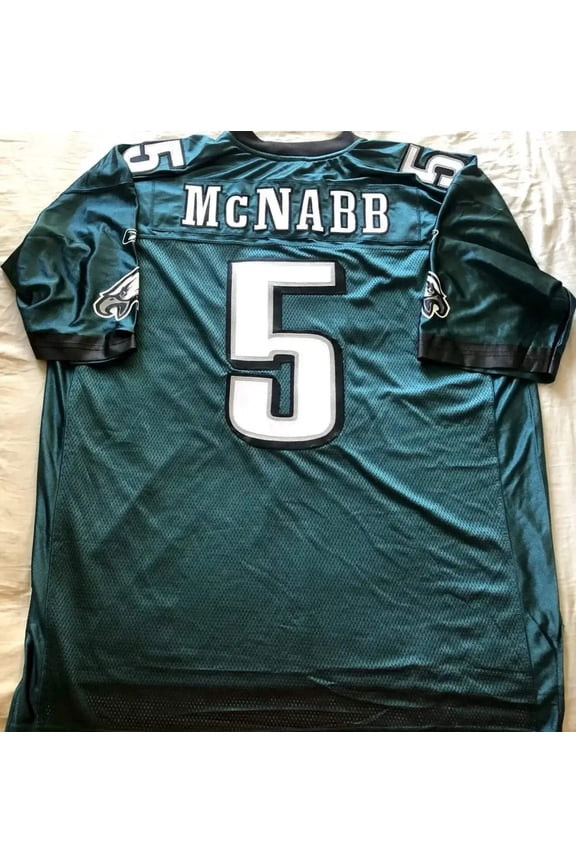 Donovan McNabb Philadelphia Eagles Reebok stitched green jersey NEW