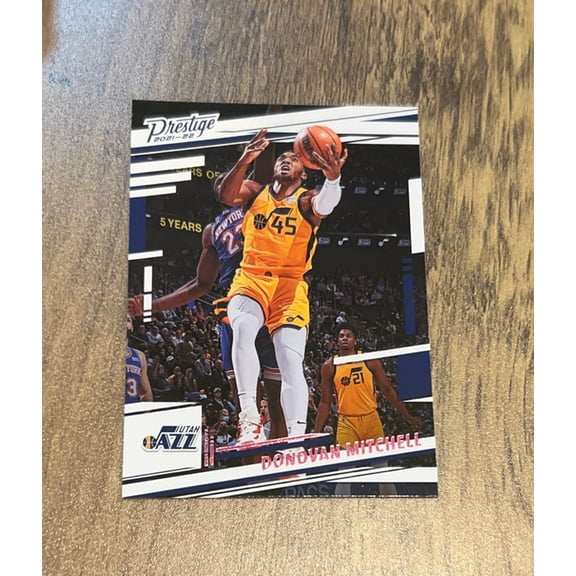 Donovan Mitchell 2021-22 Panini Chronicles Prestige - Pink 68 trading card