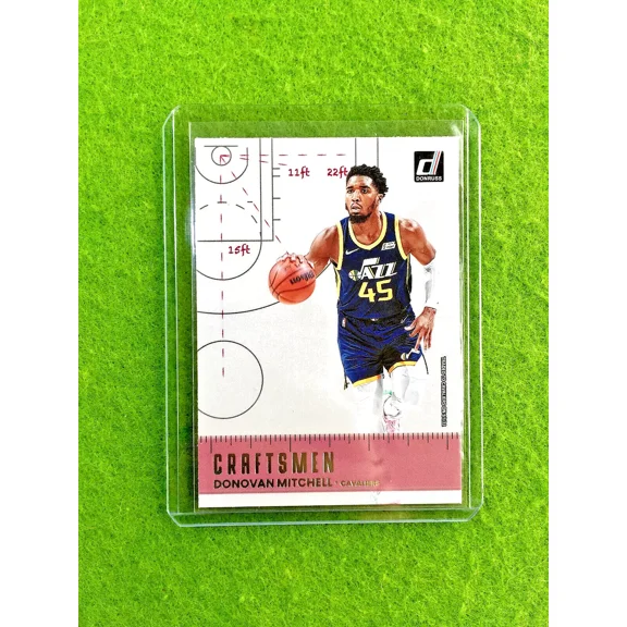 Donovan Mitchell CRAFTSMEN CAVS SP CARD JERSEY #45 JAZZ 2022 DONOVAN MITCHELL