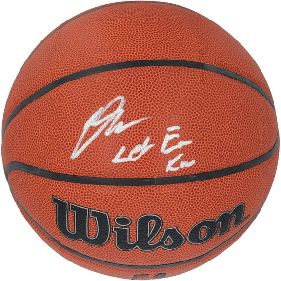 Donovan Mitchell Cleveland Cavaliers Autographed Wilson Authentic Series Indoor/Outdoor Basketball with "Let Em Know" Inscription - Fanatics Authentic Certified