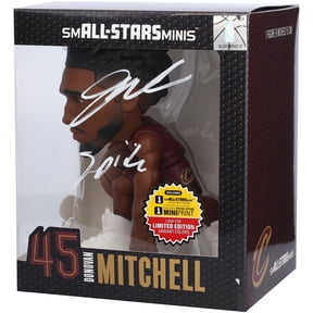 Donovan Mitchell Cleveland Cavaliers Autographed smALL-STARS Minis 6" Vinyl Figurine with "Spida" Inscription - Fanatics Authentic Certified