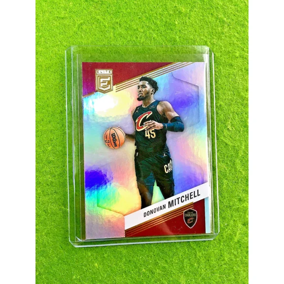Donovan Mitchell PRIZM CAVS CARD JERSEY#45 CAVALIERS 2022 Panini Donruss Elite