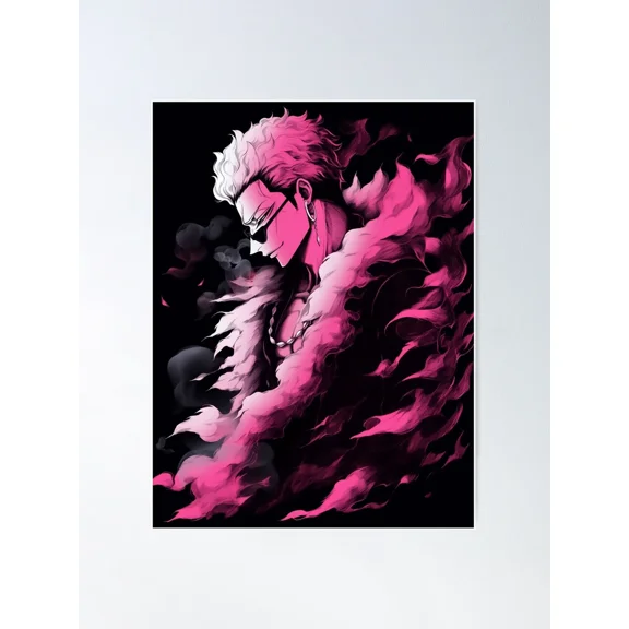 Donquixote Doflamingo - One Piece Anime Manga Poster Unframed Size 24''x36'' GooGate