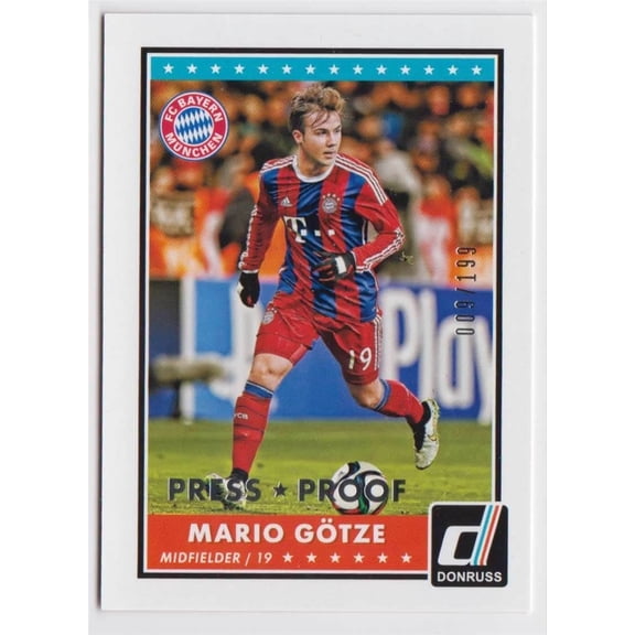 Donruss Base Set Silver Press Proof #46 Parallel FC Bayern Munich Soccer Card