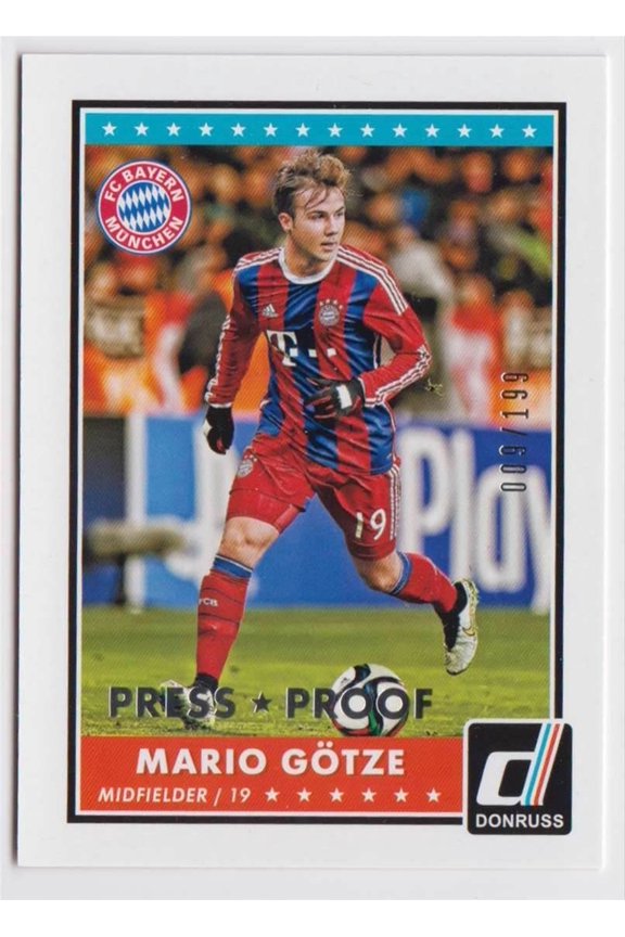 Donruss Base Set Silver Press Proof #46 Parallel FC Bayern Munich Soccer Card
