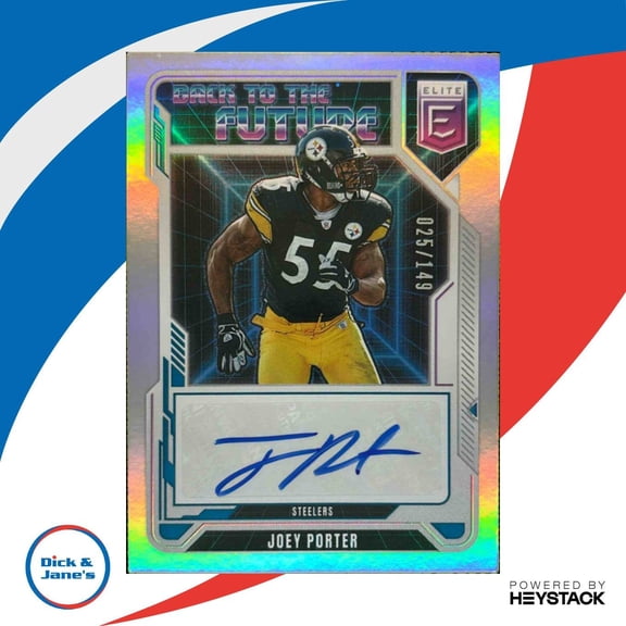 Donruss Elite Joey Porter #BFS-JPR Back to the Future Signatures Base