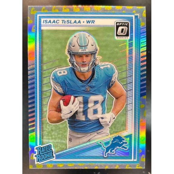 Donruss Optic Isaac TeSlaa #219 Base Rated Rookie Flex Prizm
