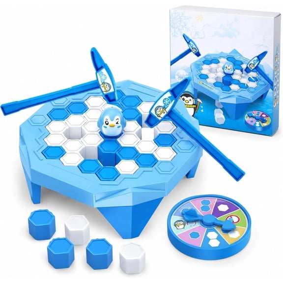 Dont Break The Ice Game, Trap Break Ice Game Interactive Game Ice Block Breaking Game for Party, Family Gathering, Gifts, Tabletop Games (Chick)