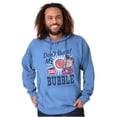 thumbnail image 1 of Dont Burst My Dubble Bubble 80s Candy Unisex Plus Size Hoodie Brisco Brands 2X, 1 of 5