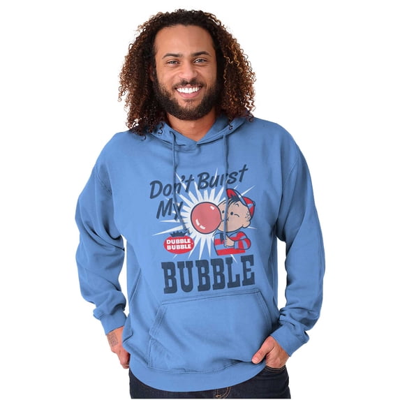 Dont Burst My Dubble Bubble 80s Candy Unisex Plus Size Hoodie Brisco Brands 4X