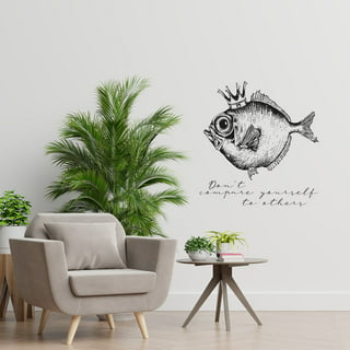 Live The Moment - Life Motivational Quote Fisherman Silhouette Recreational  Fishing Design Vinyl Wall Sticker Wall Art Wall Decal Boys Girls Kids Room