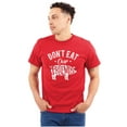 thumbnail image 1 of Dont Eat Friends Vegan Vegetarian Men's Graphic T Shirt Tees Brisco Brands S, 1 of 5