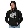thumbnail image 1 of Dont Even Think About It Attitude Women Plus Size Graphic Pullover Hoodie Brisco Brands 2X, 1 of 4
