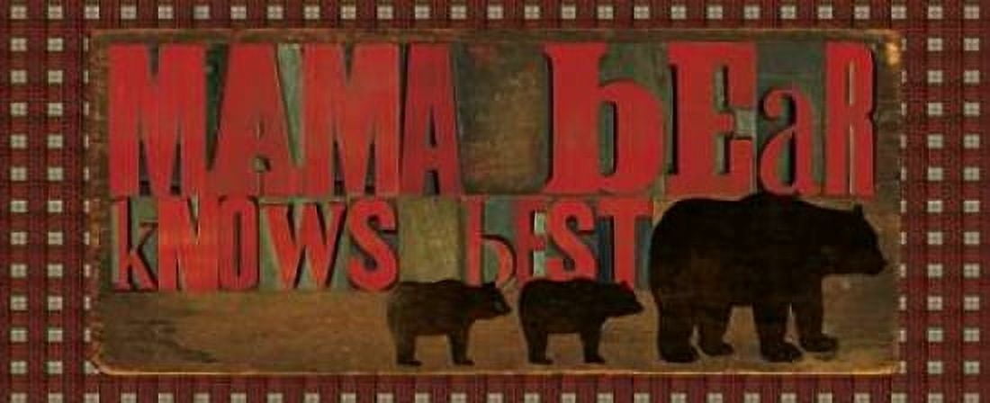 Dont Feed Mama Bear I Canvas Art - Tara Reed (24 x 48)
