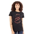 thumbnail image 1 of Dont Go Bacon My Heart Funny Food Pun Womens Slim Fit Graphic Tee Brisco Brands S, 1 of 5