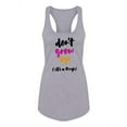 thumbnail image 1 of Dont Grow Up Racerback Tank Women -Image by Shutterstock, Female x-Small, 1 of 4