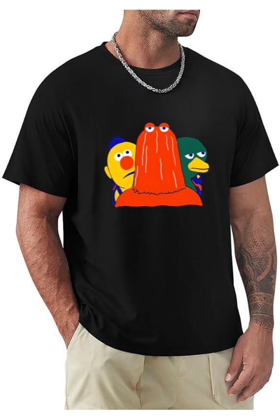 Dont Hug Me Im Scared Funny Web Series Horror Cartoon Parody T-shirt, for men & women, up to size 5XL.