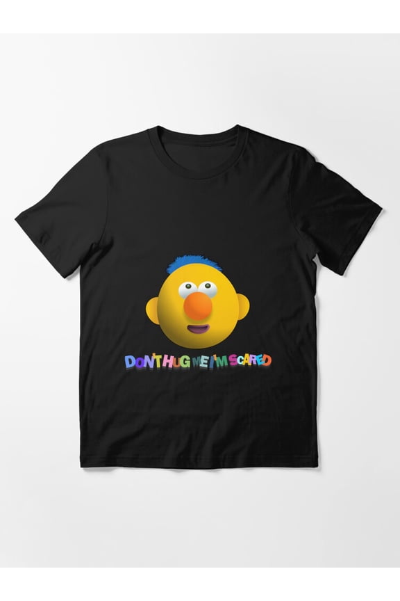 Dont Hug Me Im Scared Yellow Guy DHMIS Essential Apparel Graphic Unisex T-Shirt up to Size 5XL