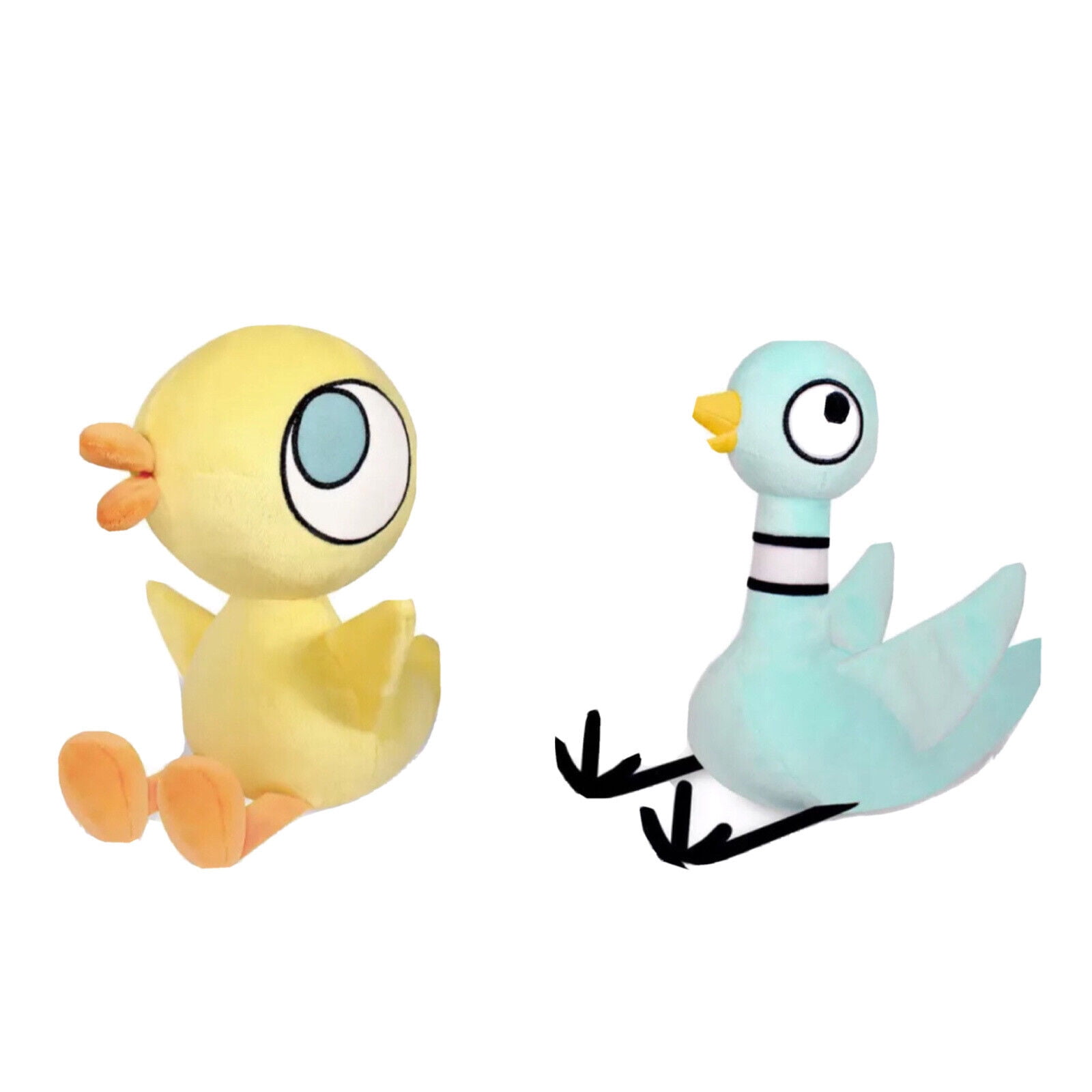 Dont Let Pigeon Drive Duckling Ducky Set 14 Stuffed Plush Kohls MO WILLEMS New