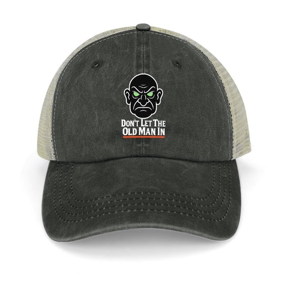 Dont Let The Old Man In Black Baseball Cap for Men Women, Adjustable Snapback Hats Trucker Hat