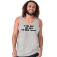 thumbnail image 1 of Dont Like Cats You Need Therapy Funny Tank Top T Shirts Men Women Brisco Brands X, 1 of 6
