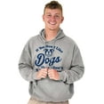 thumbnail image 1 of Dont Like Dogs or You Funny Pet Unisex Plus Fleece Graphic Hoodie Brisco Brands 2X, 1 of 5